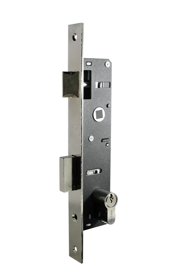 Cerradura para Embutir Visalock Palermo Acero Niquelado 20mm